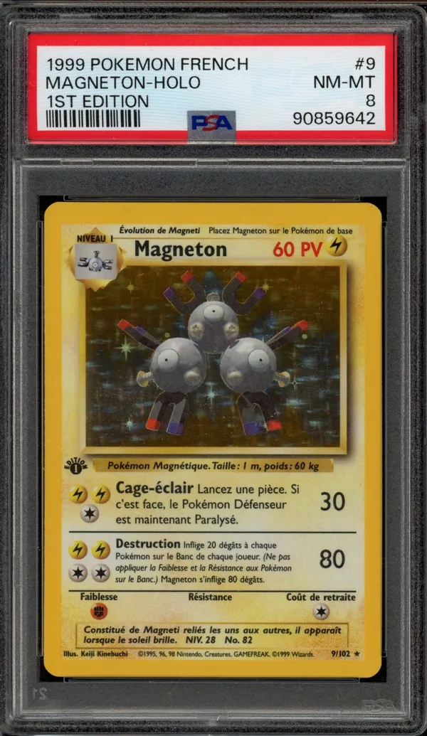 PSA 8 Magneton Holo