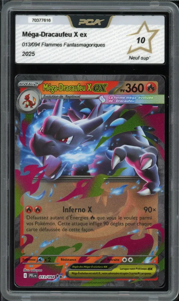 PCA 10 Méga-Dracaufeu X Ex