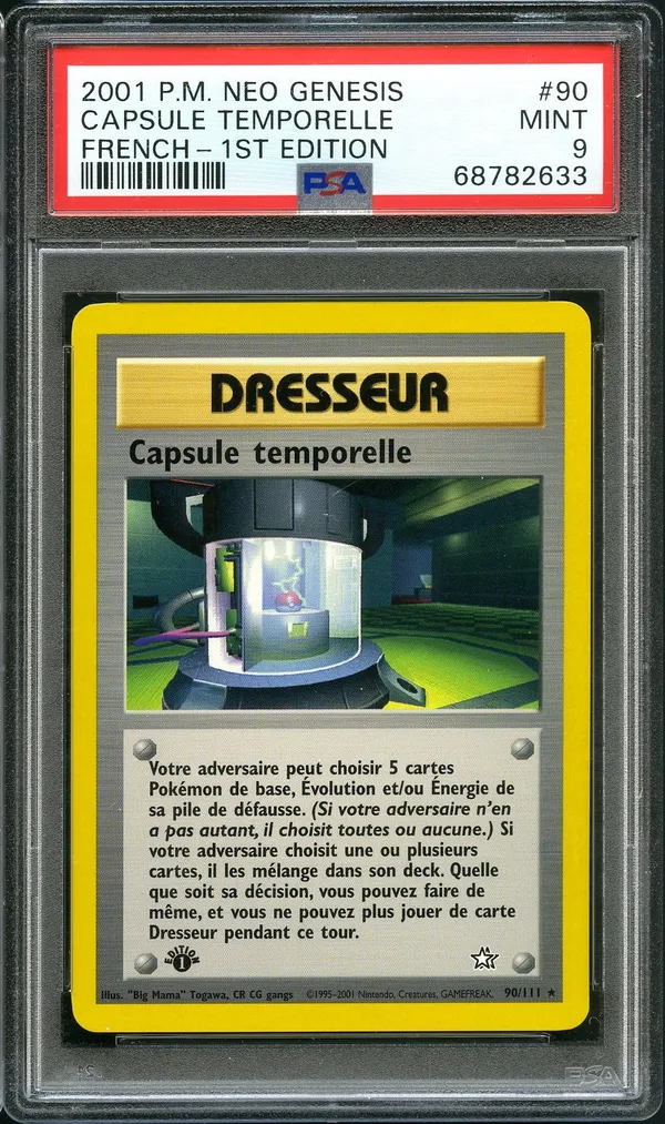 PSA 9 Capsule temporelle