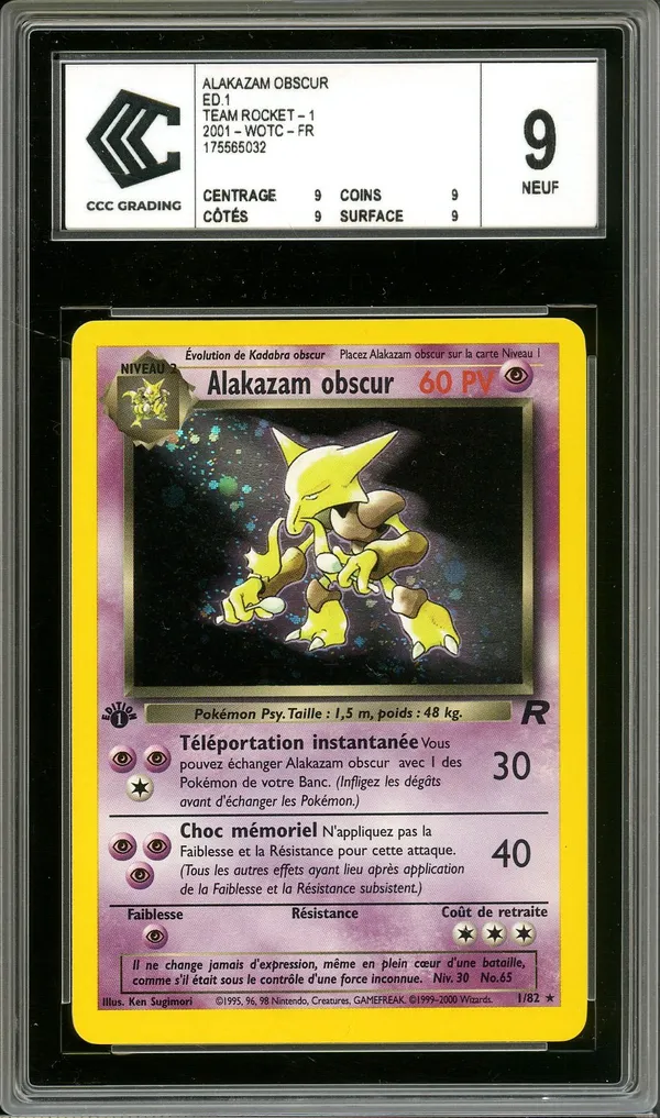 CCC 9 Alakazam Obscur Holo