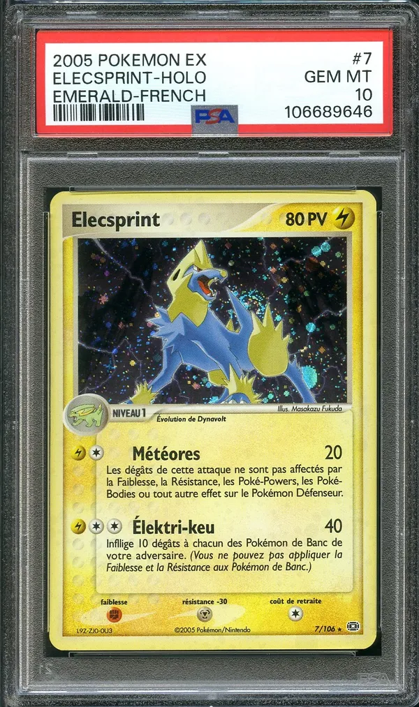 PSA 10 Elecsprint Holo