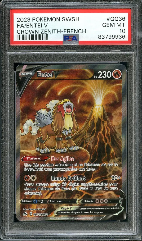 PSA 10 Entei V