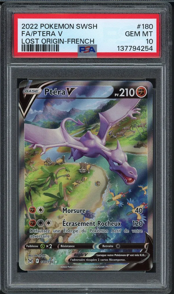 PSA 10 Ptéra V