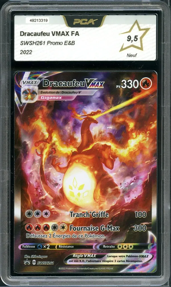 PCA 9.5 Dracaufeu VMax