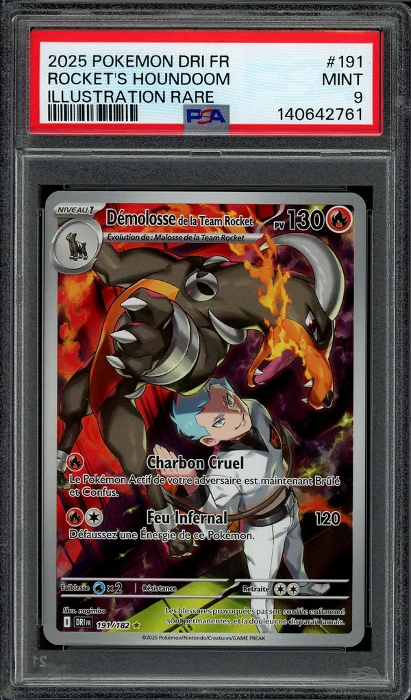 PSA 9 Démolosse de la Team Rocket