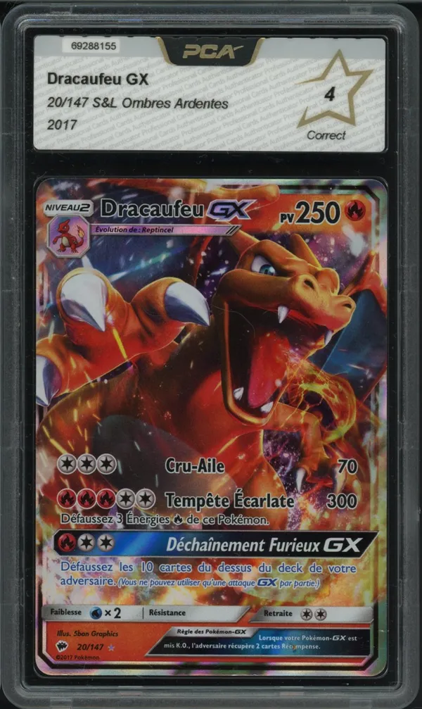 PCA 4 Dracaufeu Gx