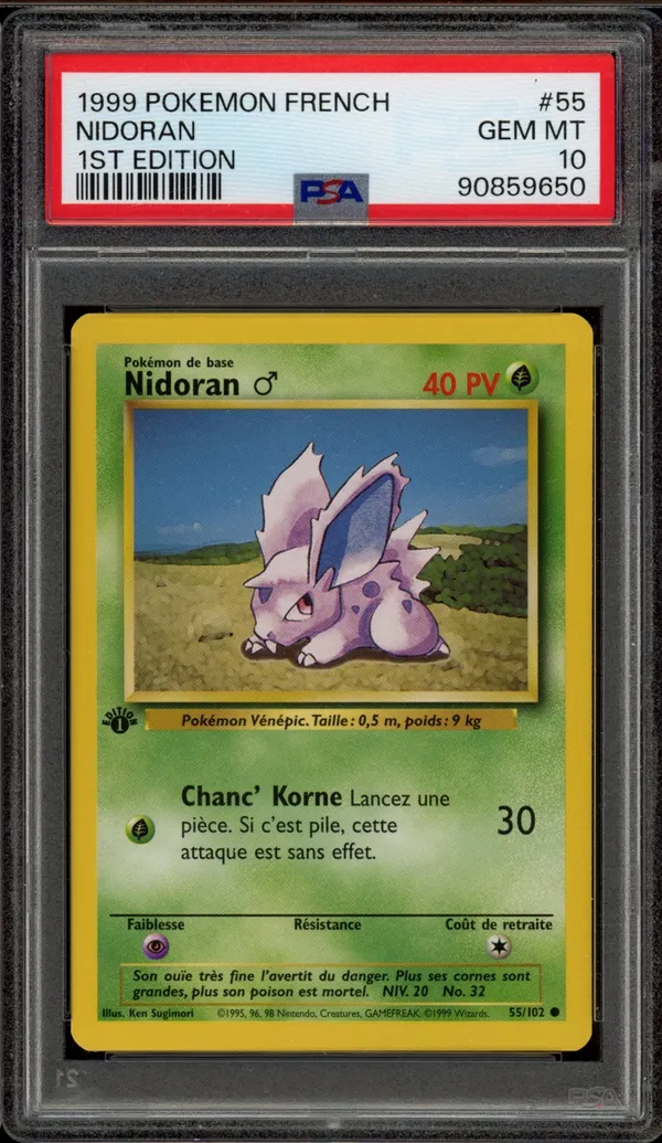 PSA 10 Nidoran
