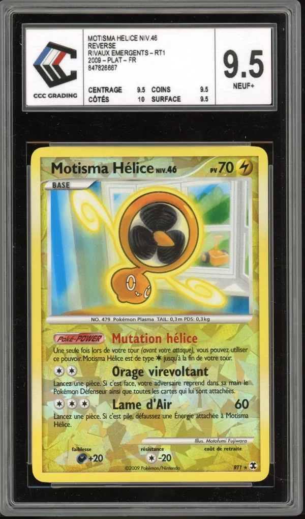 CCC 9.5 Motisma Hélice Reverse