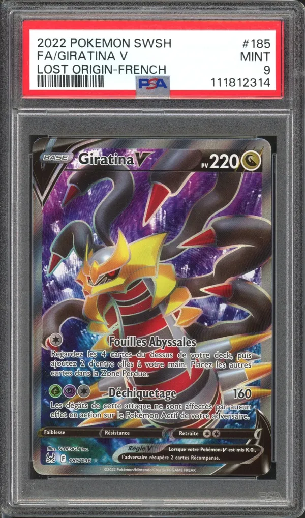 PSA 9 Giratina V