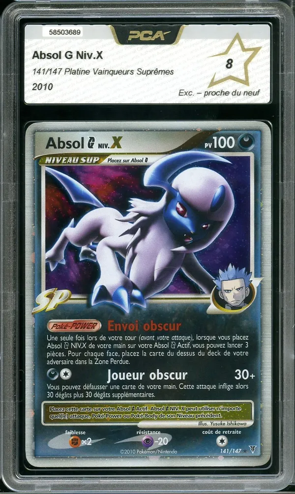 PCA 8 Absol G Niv. X