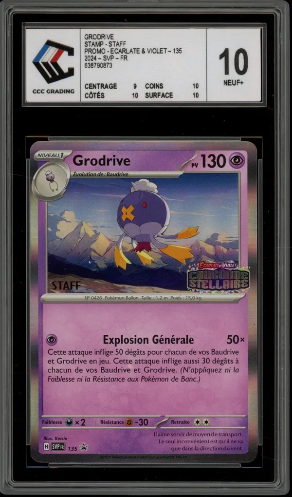 CCC 10 Grodrive Holo Prerelease Staff
