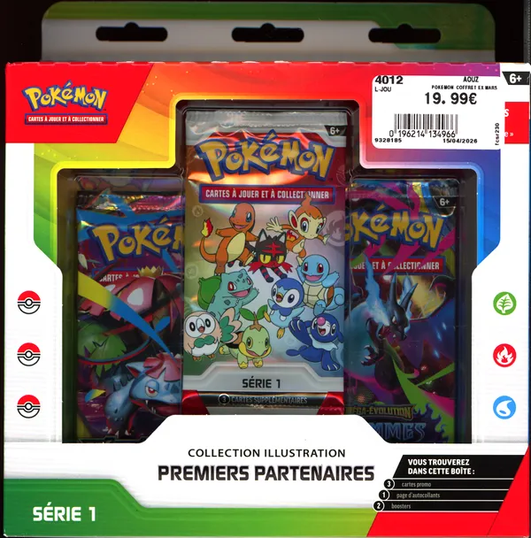 Coffret Collection Illustration Premiers Partenaires