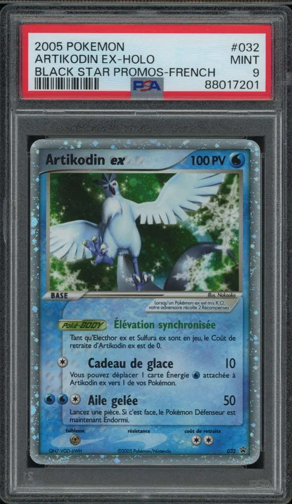 PSA 9 Artikodin Ex