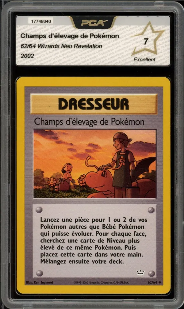 PCA 7 Champs d'élevage de Pokémon