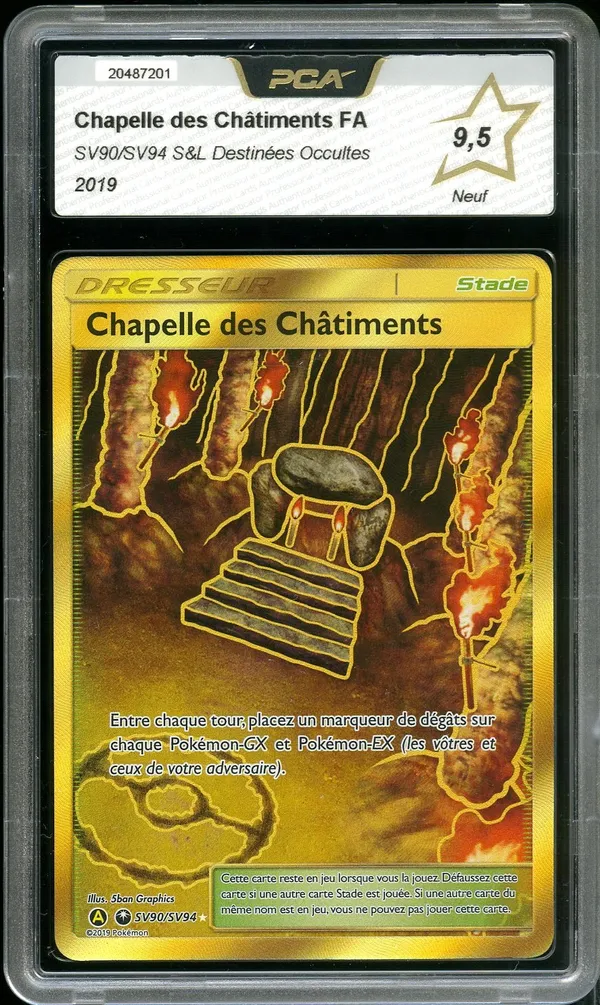 PCA 9.5 Chapelle des Châtiments Gold