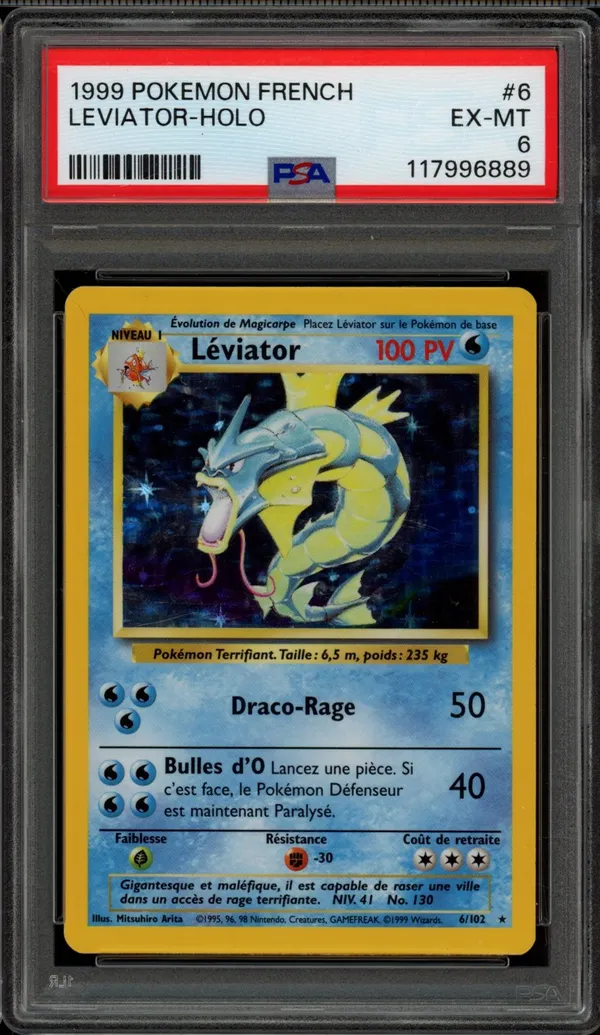 PSA 6 Léviator Holo