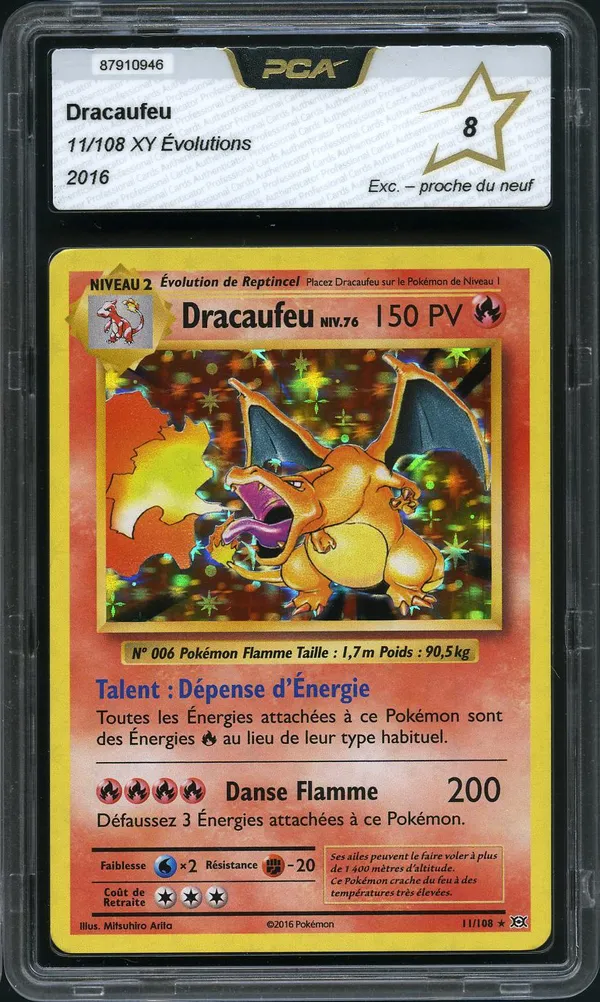 PCA 8 Dracaufeu Holo