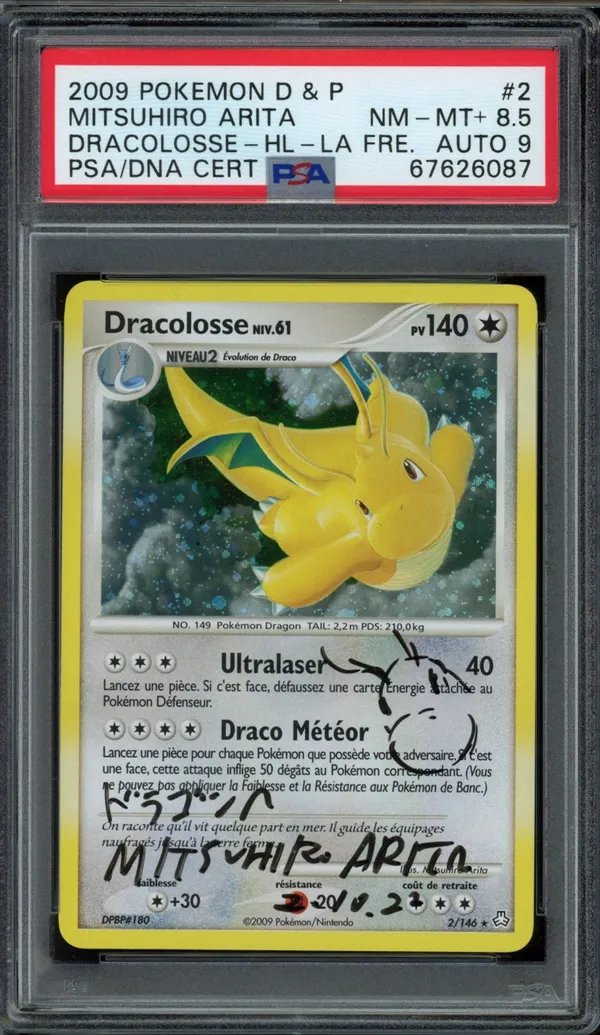 PSA 8.5 Dracolosse Holo