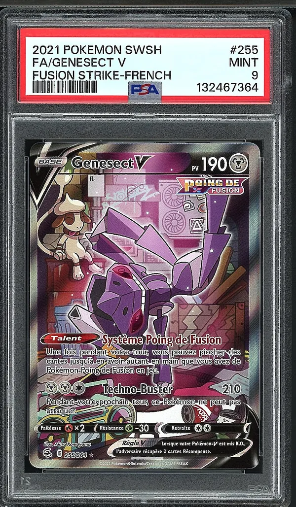 PSA 9 Genesect V