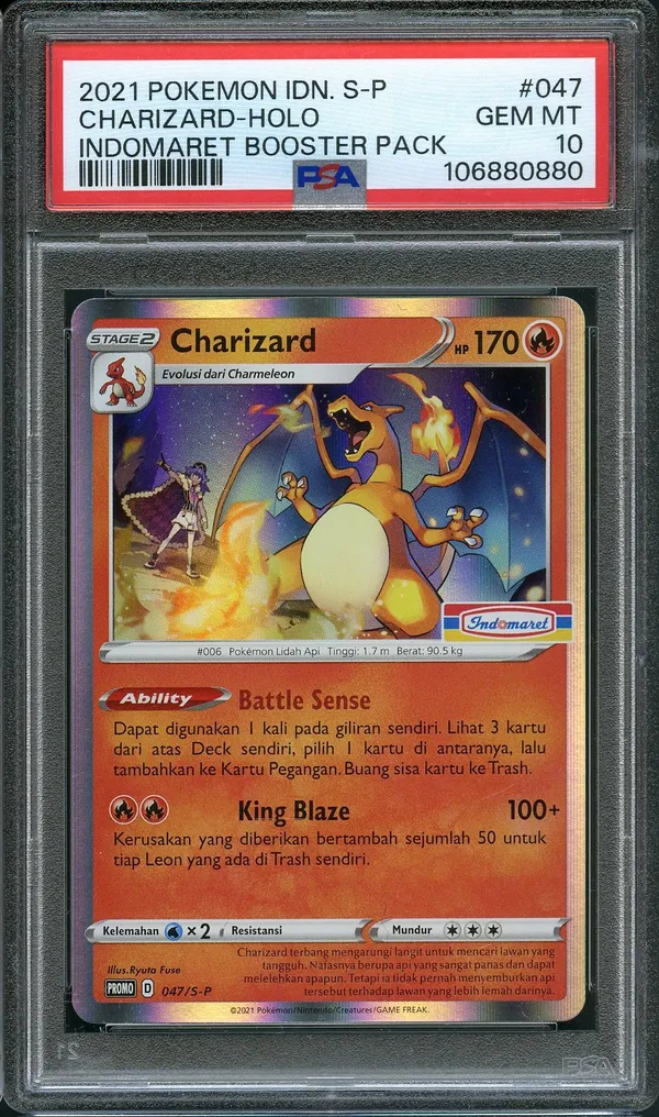 PSA 10 Charizard Holo