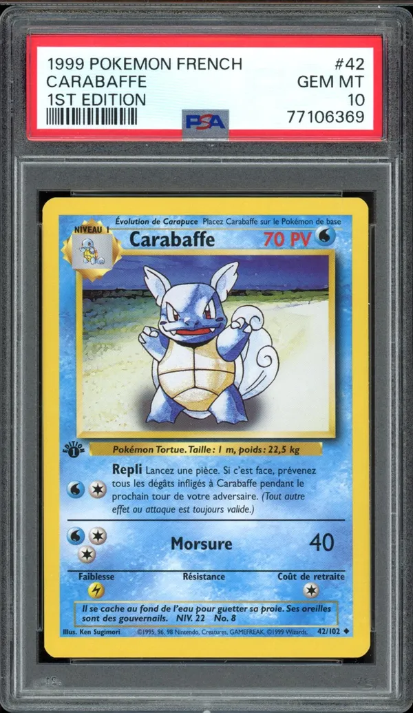 PSA 10 Carabaffe