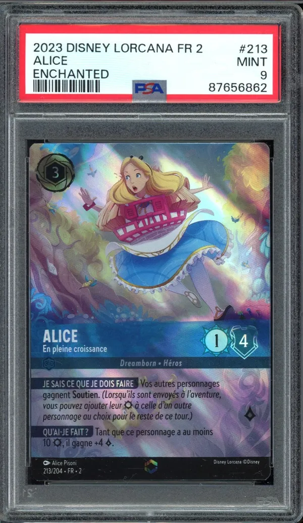 PSA 9 Alice Enchantée