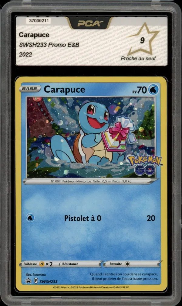 PCA 9 Carapuce Holo