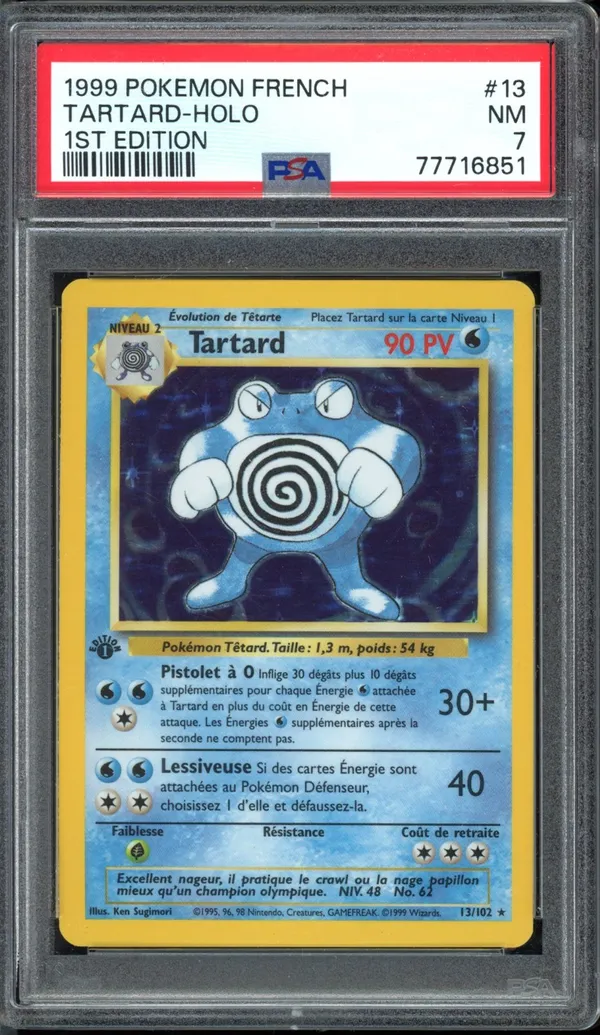 PSA 7 Tartard Holo