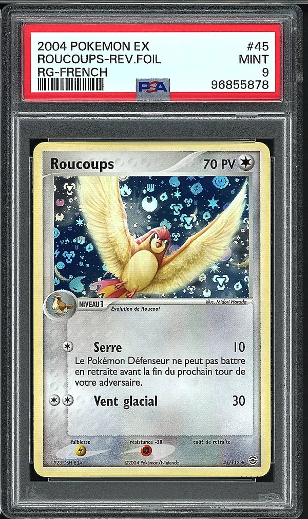 PSA 9 Roucoups Reverse
