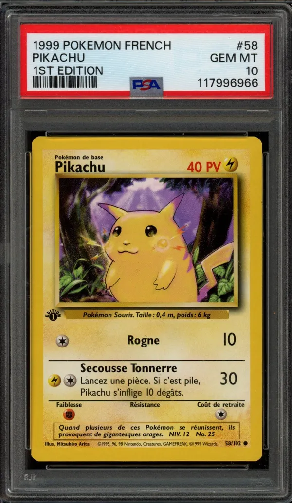 PSA 10 Pikachu
