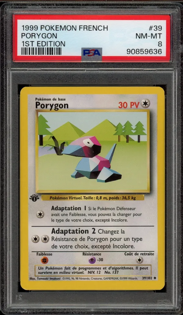 PSA 8 Porygon