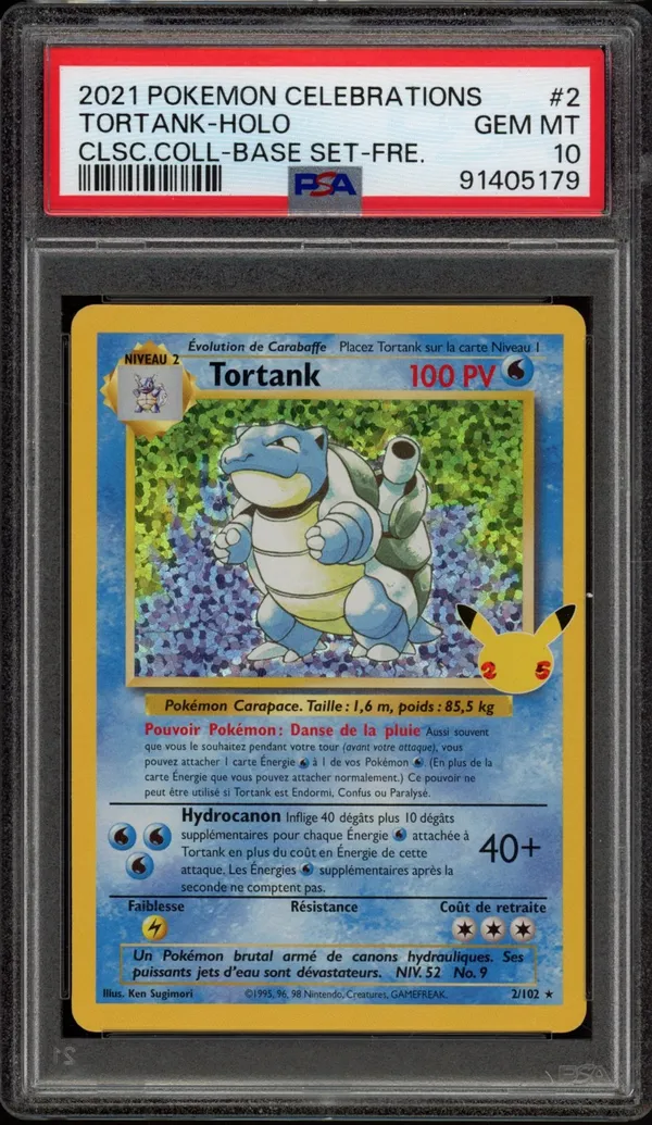 PSA 10 Tortank Holo
