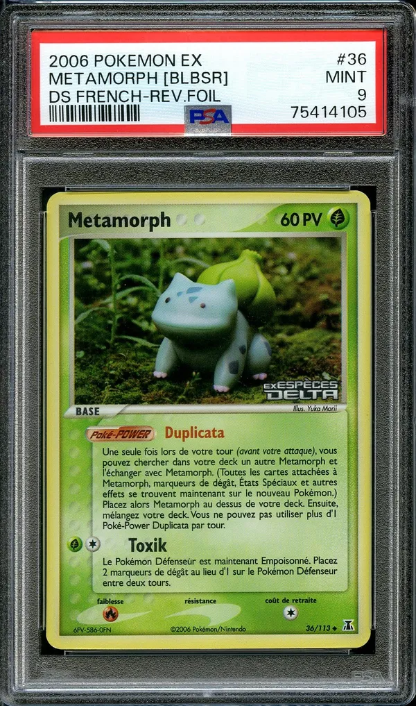 PSA 9 Metamorph Reverse
