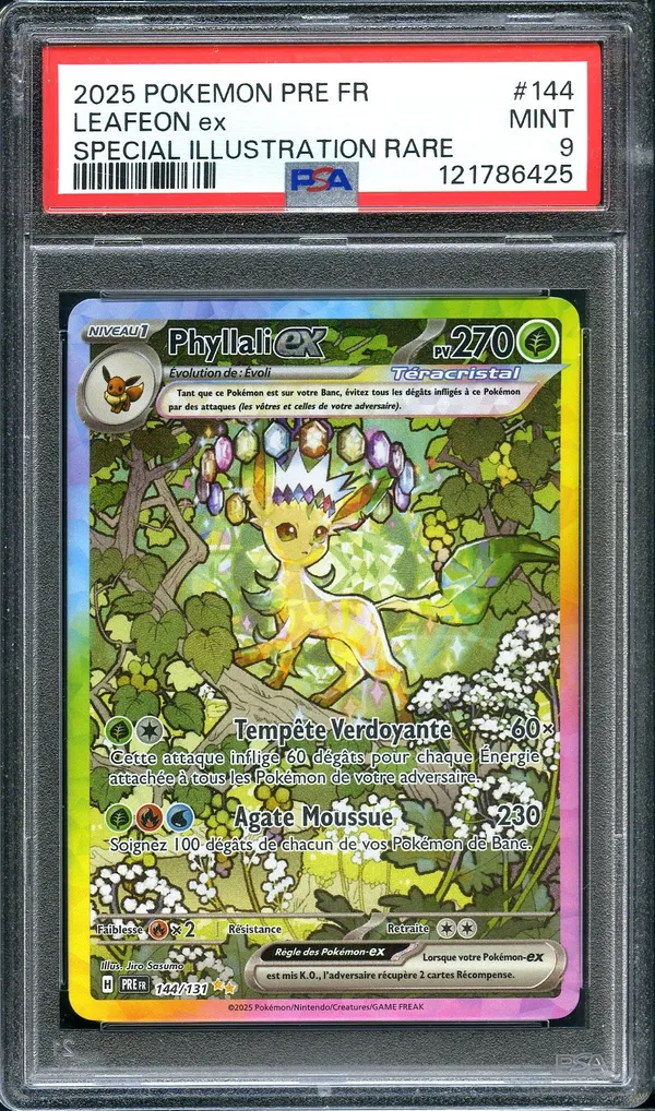 PSA 9 Phyllali Ex