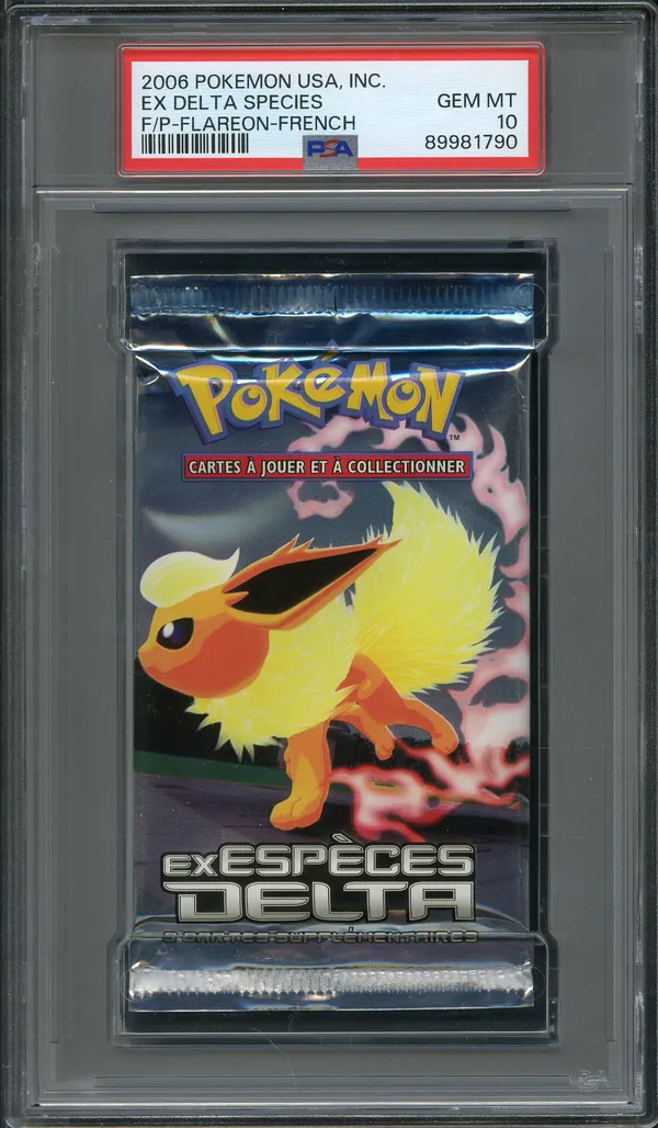 PSA 10 Booster Ex Espèces Delta