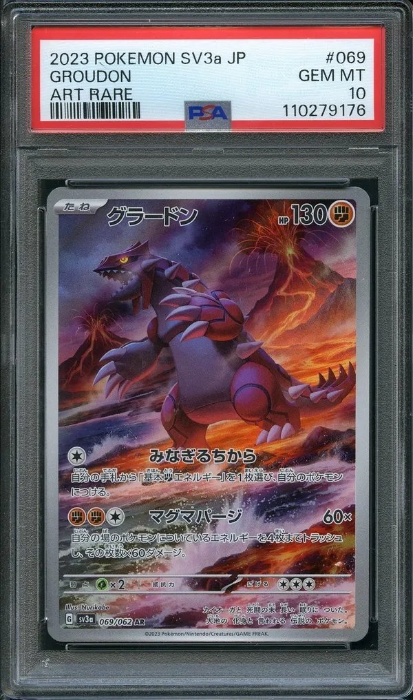 PSA 10 Groudon
