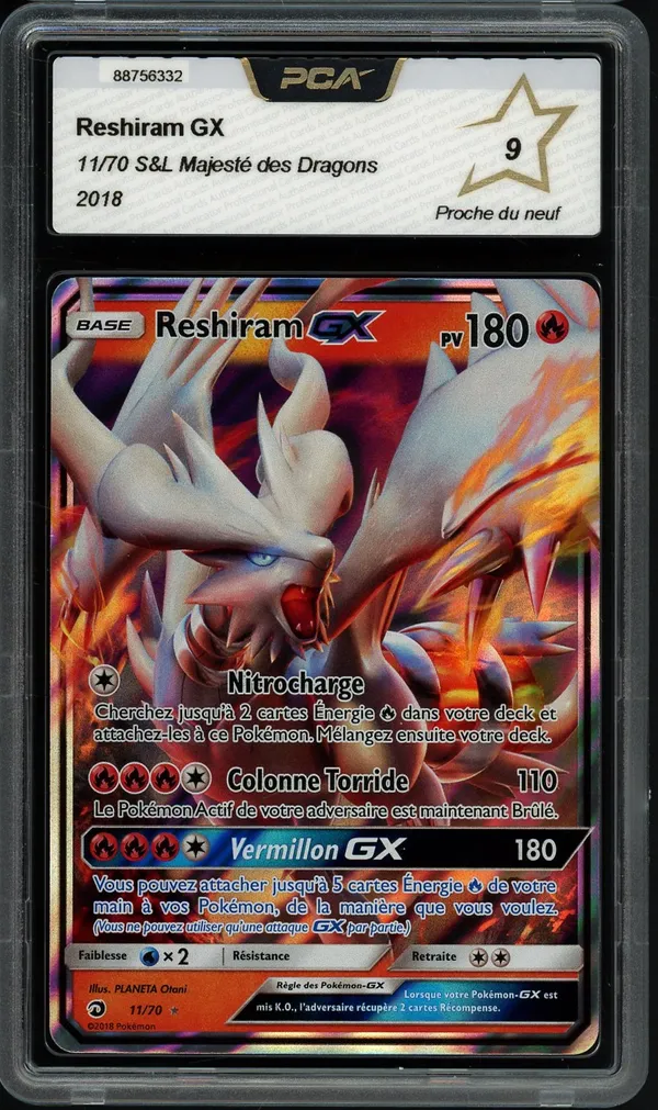 PCA 9 Reshiram Gx
