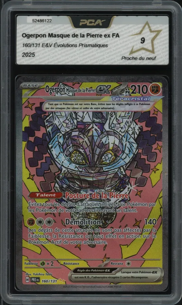 PCA 9 Ogerpon Masque de la Pierre Ex