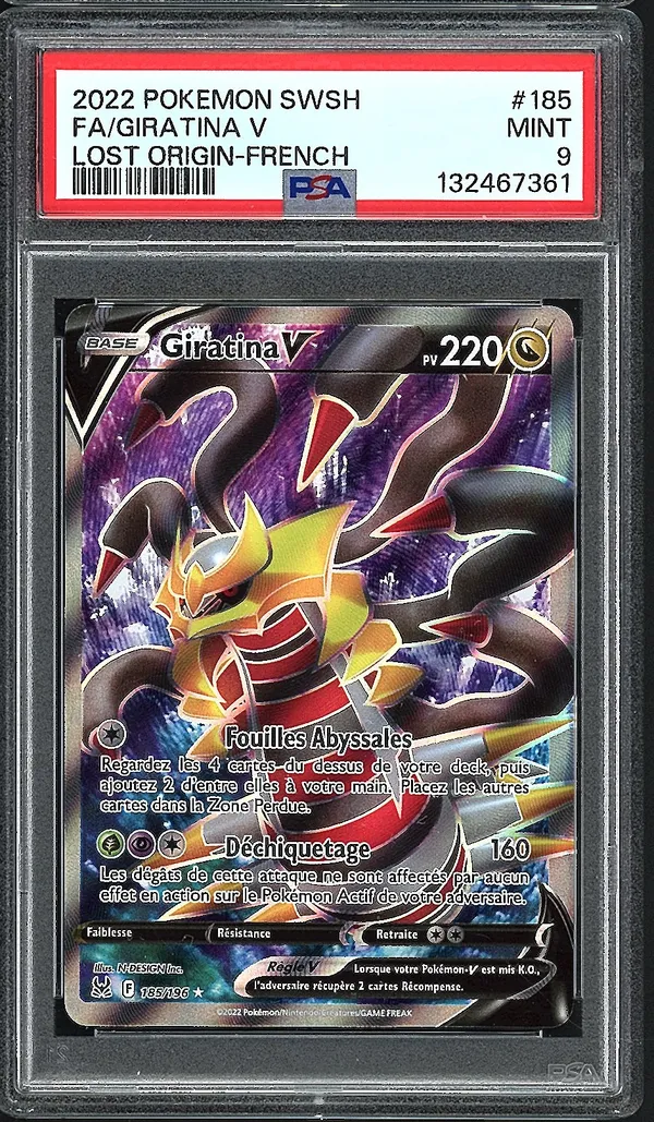 PSA 9 Giratina V