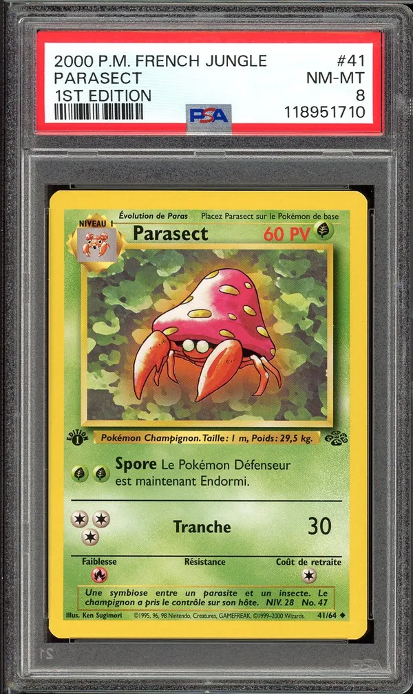 PSA 8 Parasect