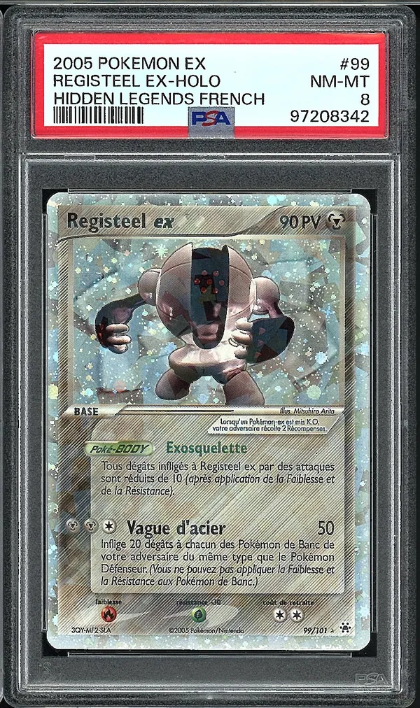 PSA 8 Registeel Ex Mosaïque