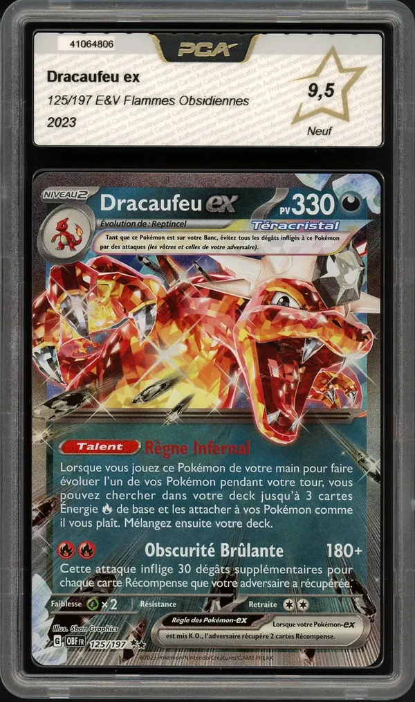 PCA 9.5 Dracaufeu Ex