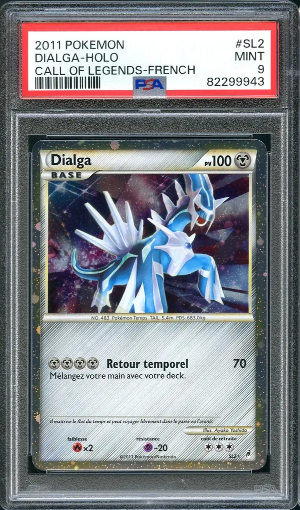 PSA 9 Dialga Holo