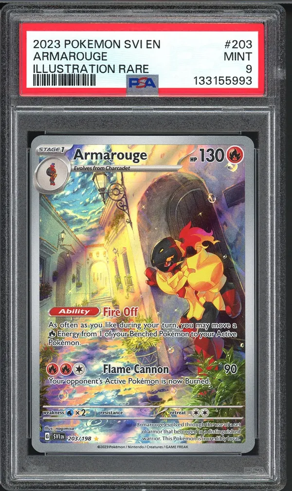PSA 9 Armarouge