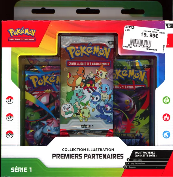Coffret Collection Illustration Premiers Partenaires