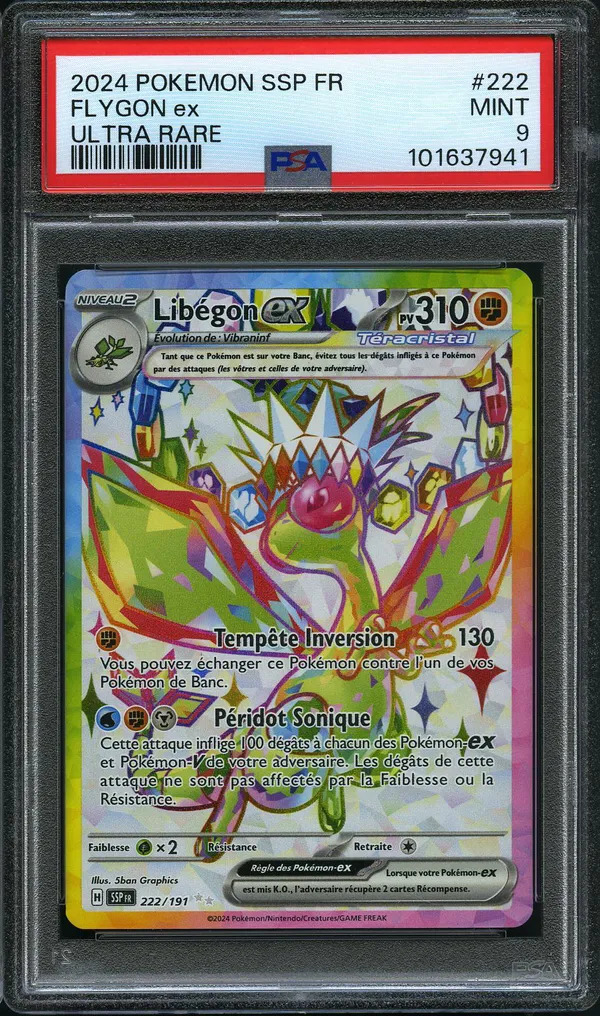 PSA 9 Libégon Ex