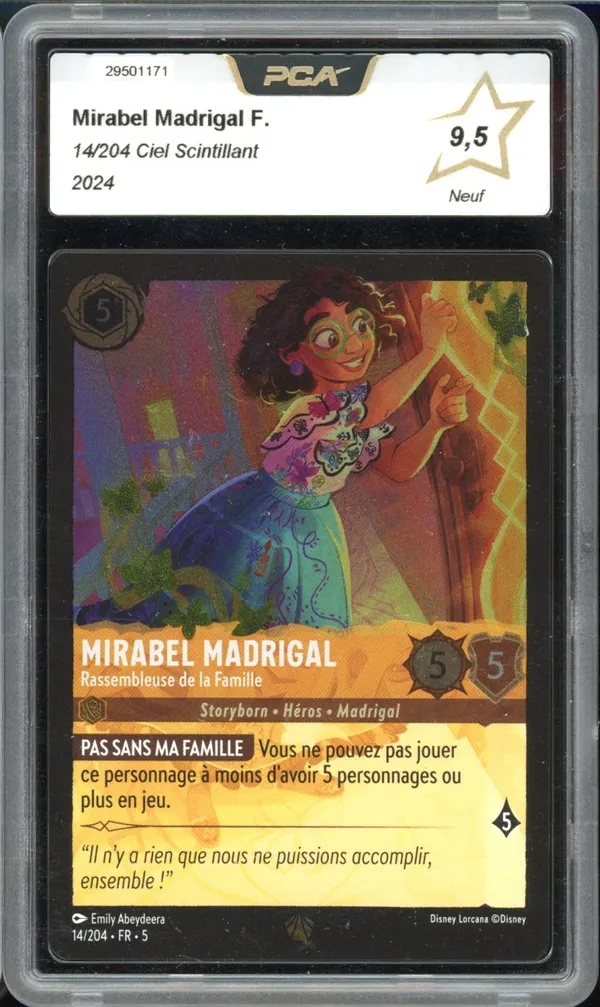 PCA 9.5 Mirabel Madrigal Foil