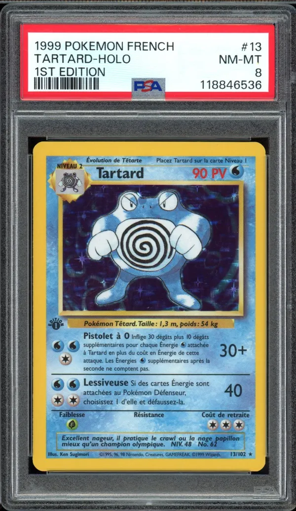 PSA 8 Tartard Holo