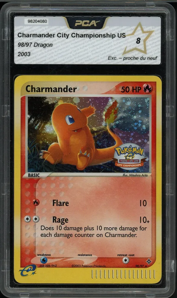 PCA 8 Charmander Holo