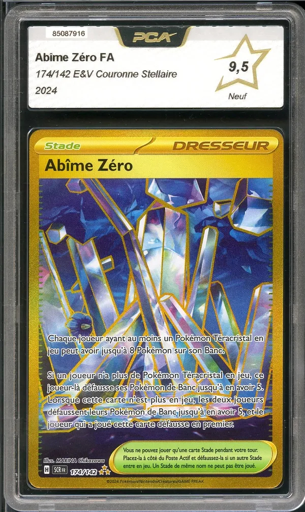 PCA 9.5 Abîme Zero Gold